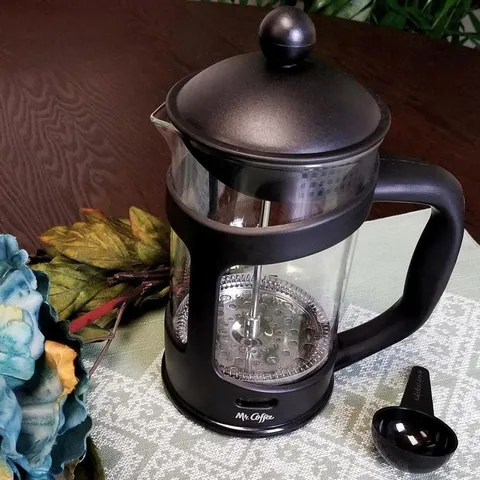 Brivio 3-Cup Black Residential French Press