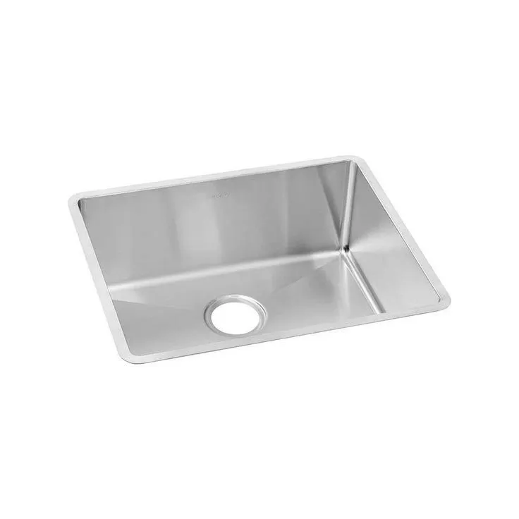 Crosstown Undermount Stainless Steel 14 in. Single Bowl Bar Sink with Bottom Grid and Drain, photo 6 of 11