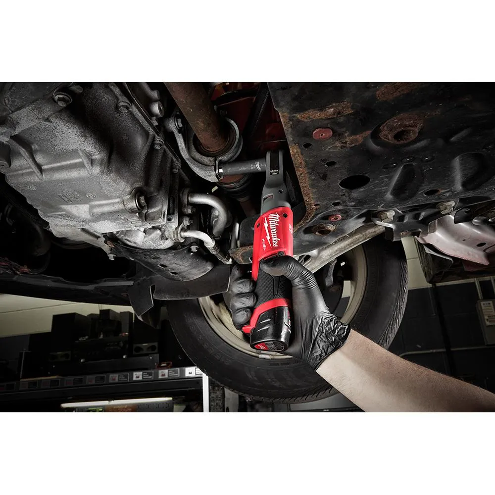 M12 FUEL 12-Volt Lithium-Ion Brushless Cordless Stubby 3/8 in. Impact Wrench & Ratchet Combo Kit (2-Tool), photo 2 of 13