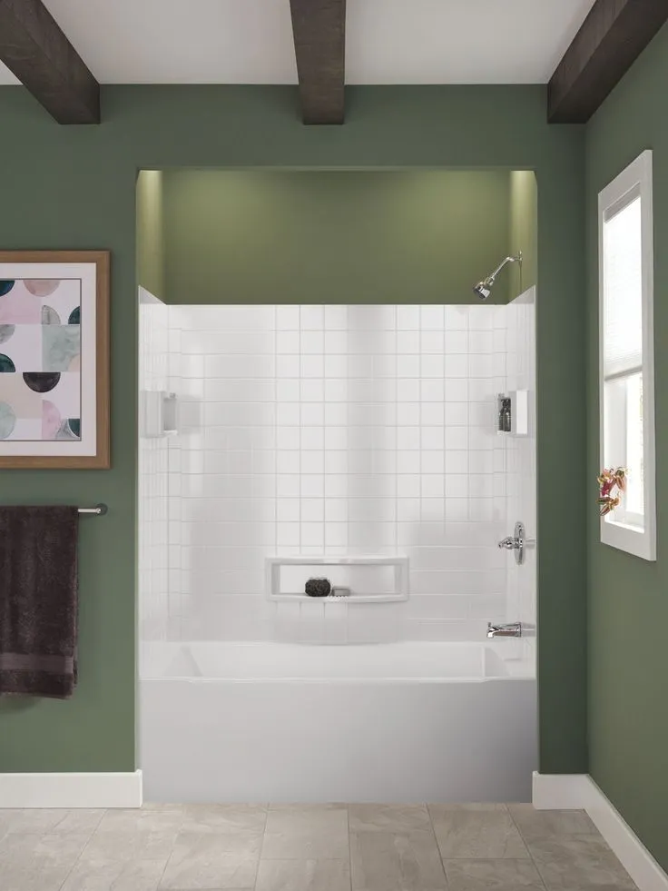 Delta Foundations Chrome 1-Handle Bathtub and Shower Faucet with Valve, photo 2 of 2