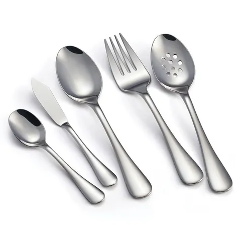Classic 45-Piece 18/10 Stainless Steel Flatware Set