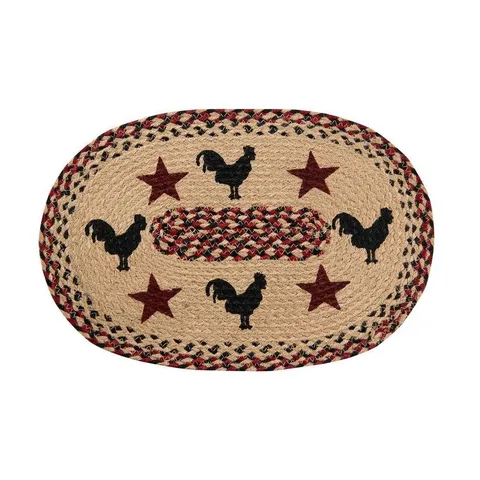Whimsical Burgundy Placemats