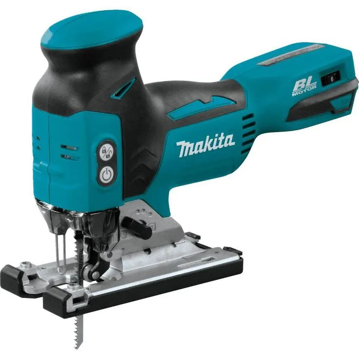 Makita 18-Volt LXT Lithium-Ion Brushless Cordless Barrel Grip Jig Saw Tool-Only with Bonus 18-Volt LXT 5.0 Ah Battery, photo 4 of 11