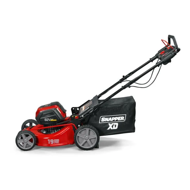 Snapper XD 19 in. 82-Volt Lithium-Ion Cordless Battery Step Sense Walk Behind Self Propelled Mower with 2.0 Battery and Charger, photo 9 of 10