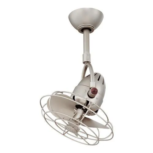 Matthews Fan Company Diane 13-in Brushed Nickel Indoor/Outdoor Ceiling Fan with Remote (3-Blade), photo 3 of 3