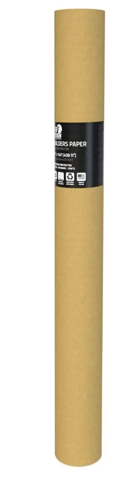 35 in × 140 ft Brown Rosin Paper, 2 mm