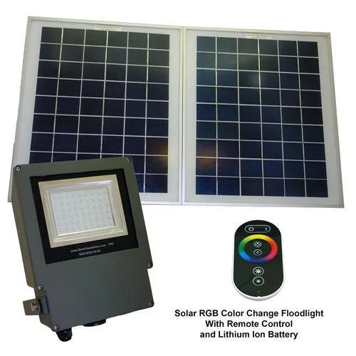 Solar Goes Green 75-Lumen 2-Watt Gray Low Voltage Solar LED Landscape Flood Light, photo 4 of 4