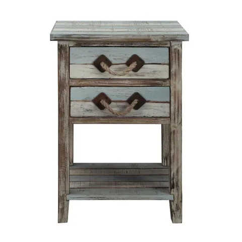 sanibel Islander Multicolor Wood Coffee Table
