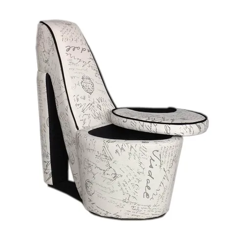 Modern Off-white Accent Chair