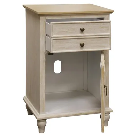 Tural Light Pine Nightstand