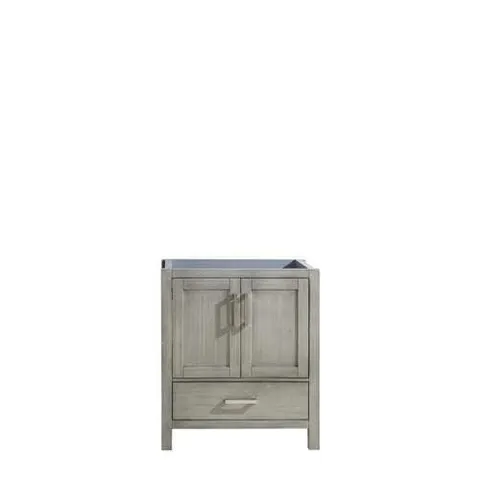 Jacques 30-in Distressed Grey Bathroom Vanity Cabinet