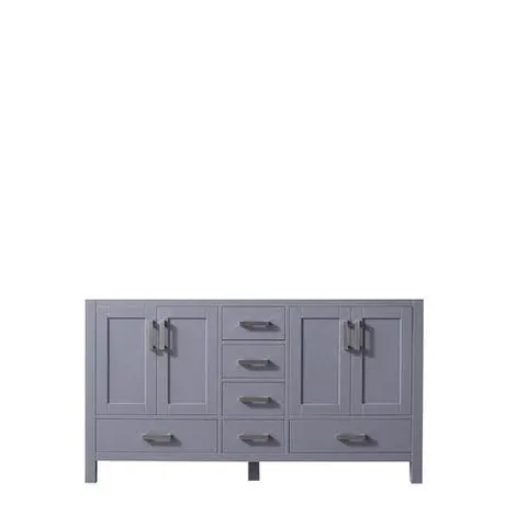 Jacques 60-in Dark Grey Bathroom Vanity Cabinet
