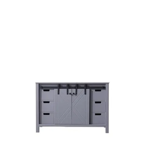 Marsyas 48-in Dark Grey Bathroom Vanity Cabinet