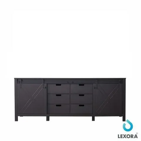 Marsyas 84-in Brown Bathroom Vanity Cabinet
