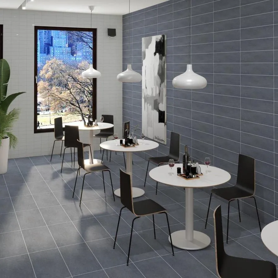 Crossville ChromaCode 8-Pack Steel/Semi-polished 12-in x 24-in Lappato Porcelain Stone Look Floor and Wall Tile, photo 3 of 26