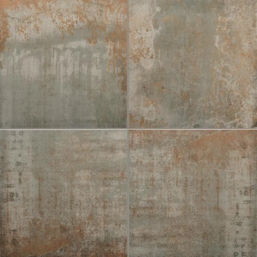 Crossville EnGarde 4-Pack Charcoal 24-in x 24-in Metallic Porcelain Stone Look Floor and Wall Tile, photo 11 of 13