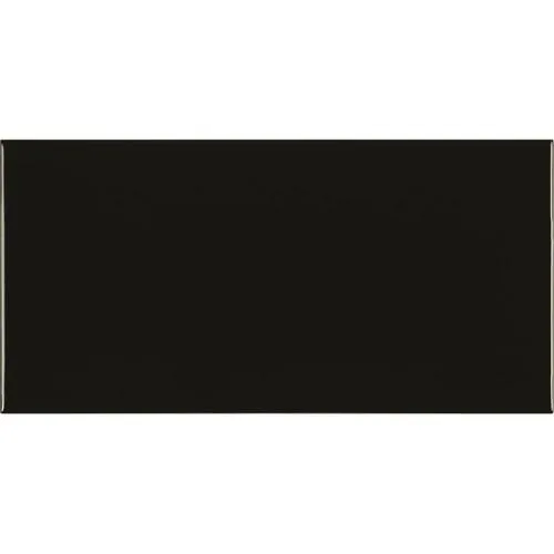 Crossville Playground 34-Pack Black/Satin 4-in x 12-in Satin Ceramic Subway Wall Tile, photo 5 of 14