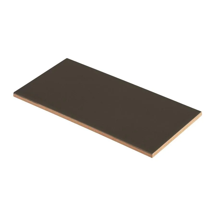 Crossville Playground 34-Pack Black/Satin 4-in x 12-in Satin Ceramic Subway Wall Tile, photo 6 of 14