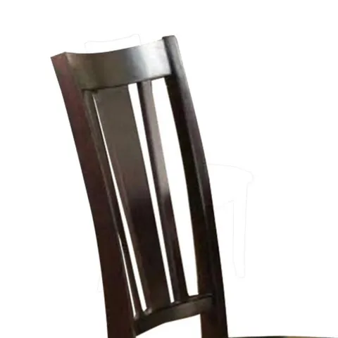 Traditional Faux Leather Upholstered Side Chair (Wood Frame)