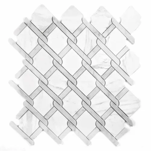 Abolos Marble 10-Pack Carrara White/Semi Glossy 12-in x 12-in Glossy Natural Stone Marble Look Floor and Wall Tile, photo 5 of 5