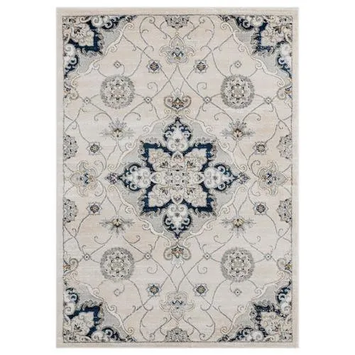 United Weavers Of America Century 8 x 11 Beige Indoor Medallion Oriental Area Rug, photo 5 of 5