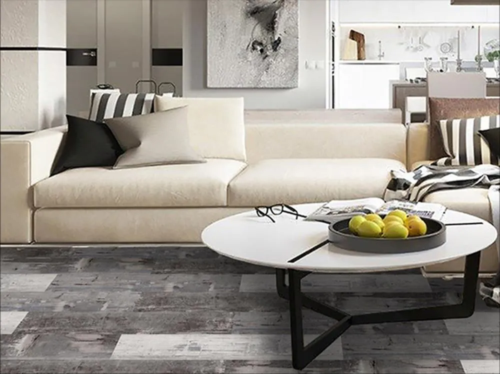 Deco Products Colors Mambo High Variation 6-in x 36-in Glue-Down Waterproof Luxury Vinyl Plank Flooring, 20-Piece (30-sq ft/Carton), photo 3 of 21