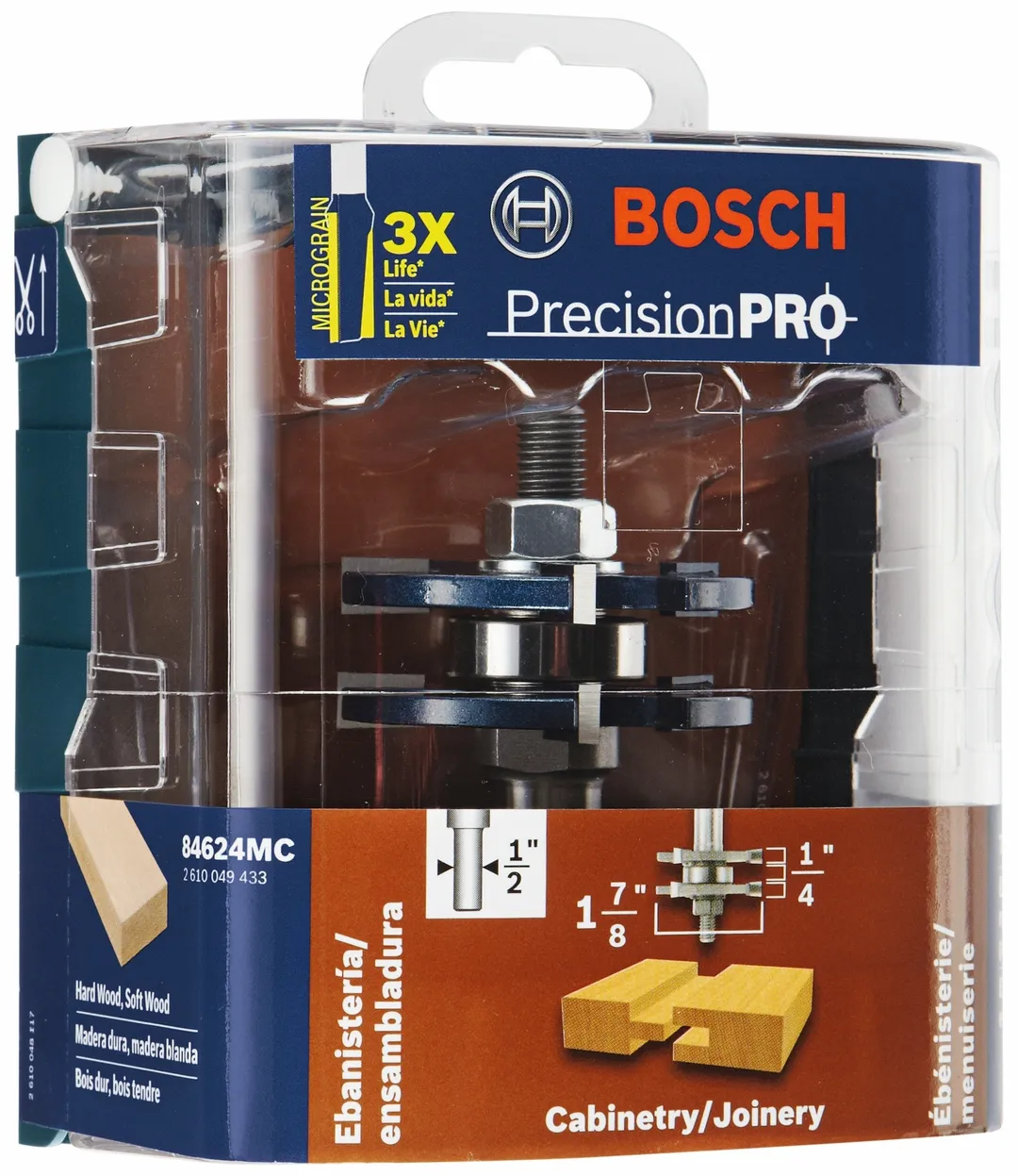 Bosch 1-7/8-in Carbide-Tipped Tongue and Groove Router Bit, photo 4 of 6