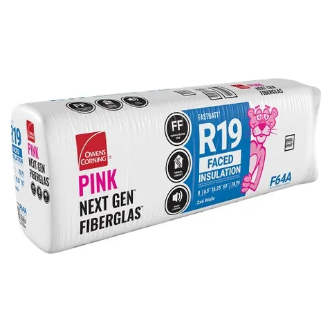 R-19 Kraft-Faced Fiberglass Insulation FastBatts