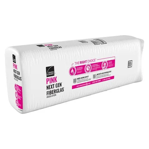 R-15 Unfaced Fiberglass Insulation Batts, 3.5 × 24 × 96 in