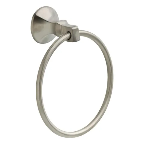 Ashlyn Brilliance Stainless Steel Wall Mount Towel Ring