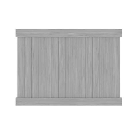 Bolton 6 × 8 ft Driftwood Vinyl Privacy Fence