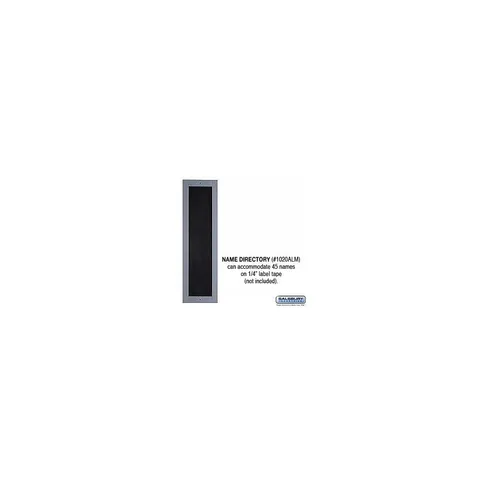 Aluminum Name Directory for Apartments and Businesses