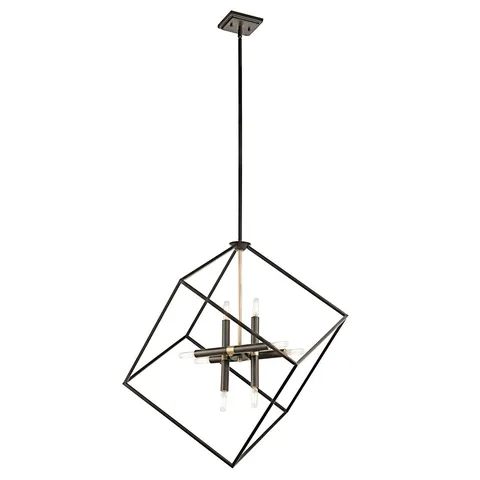 Cartone 8-Light Bronze Chandelier