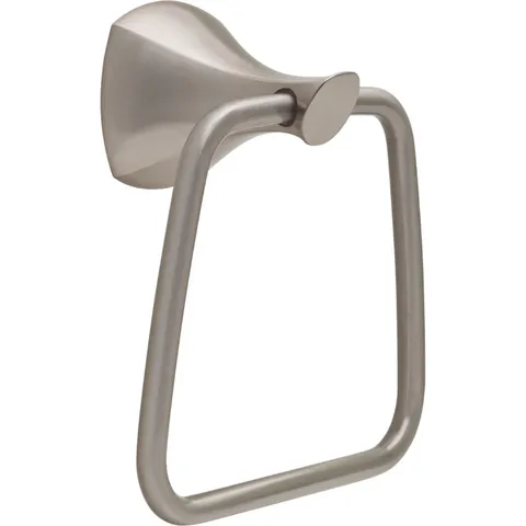 Sandover SpotShield Brushed Nickel Wall Mount Towel Ring