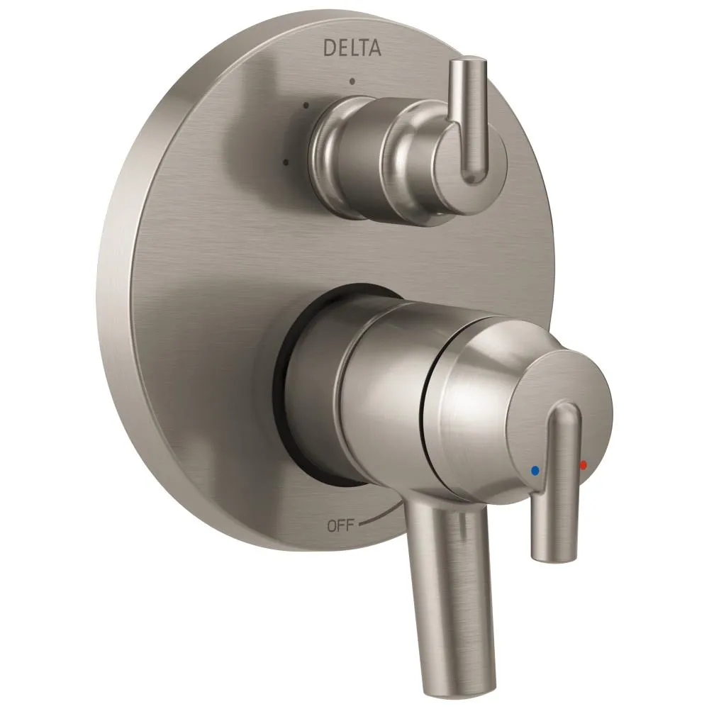 DELTA Trinsic Stainless 2-Spray Shower Bar System with 3-Way Diverter (Valve Included), photo 2 of 8