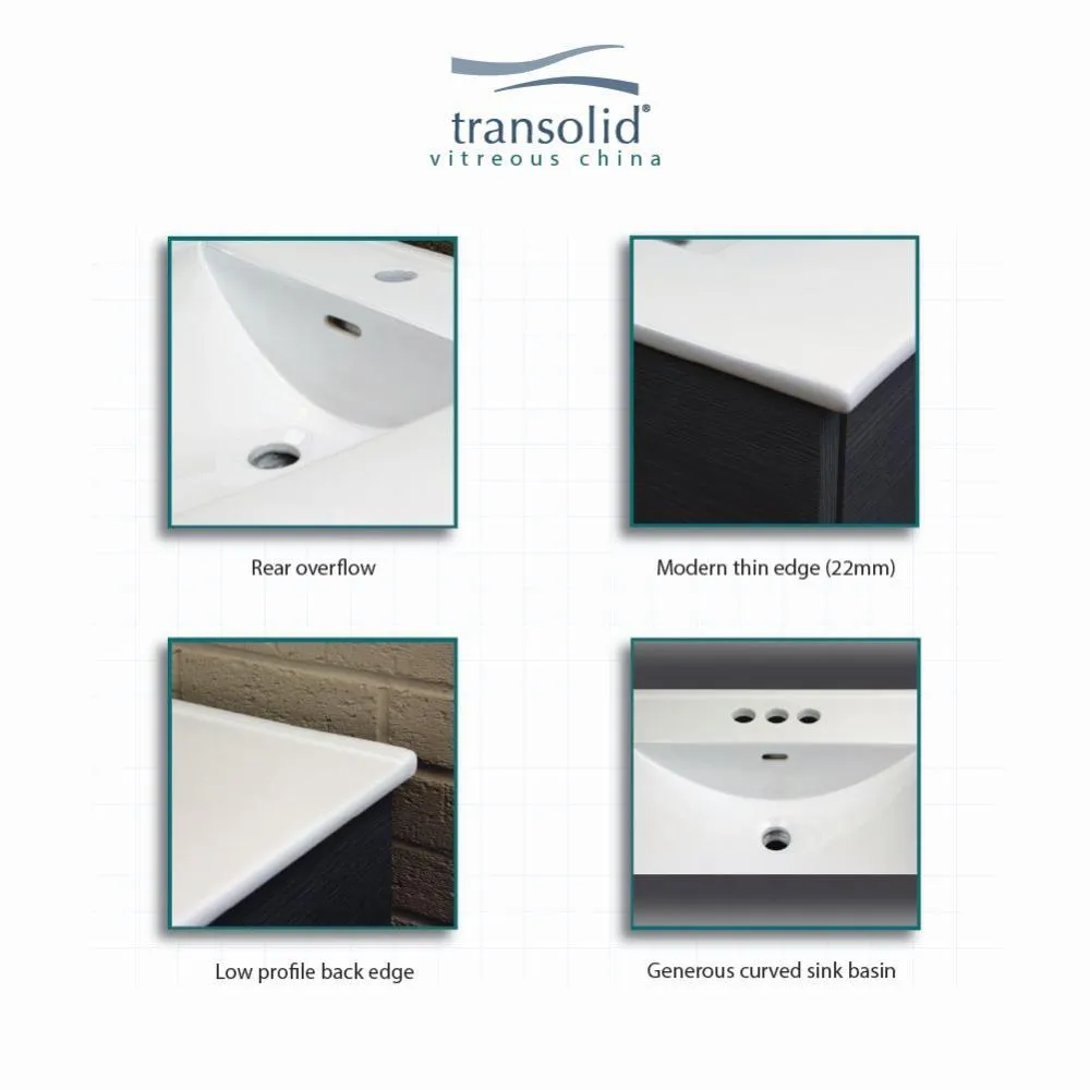 Transolid Juliette 25-in White Vitreous China Single-Hole Bathroom Vanity Top with Integral Sink, photo 18 of 20