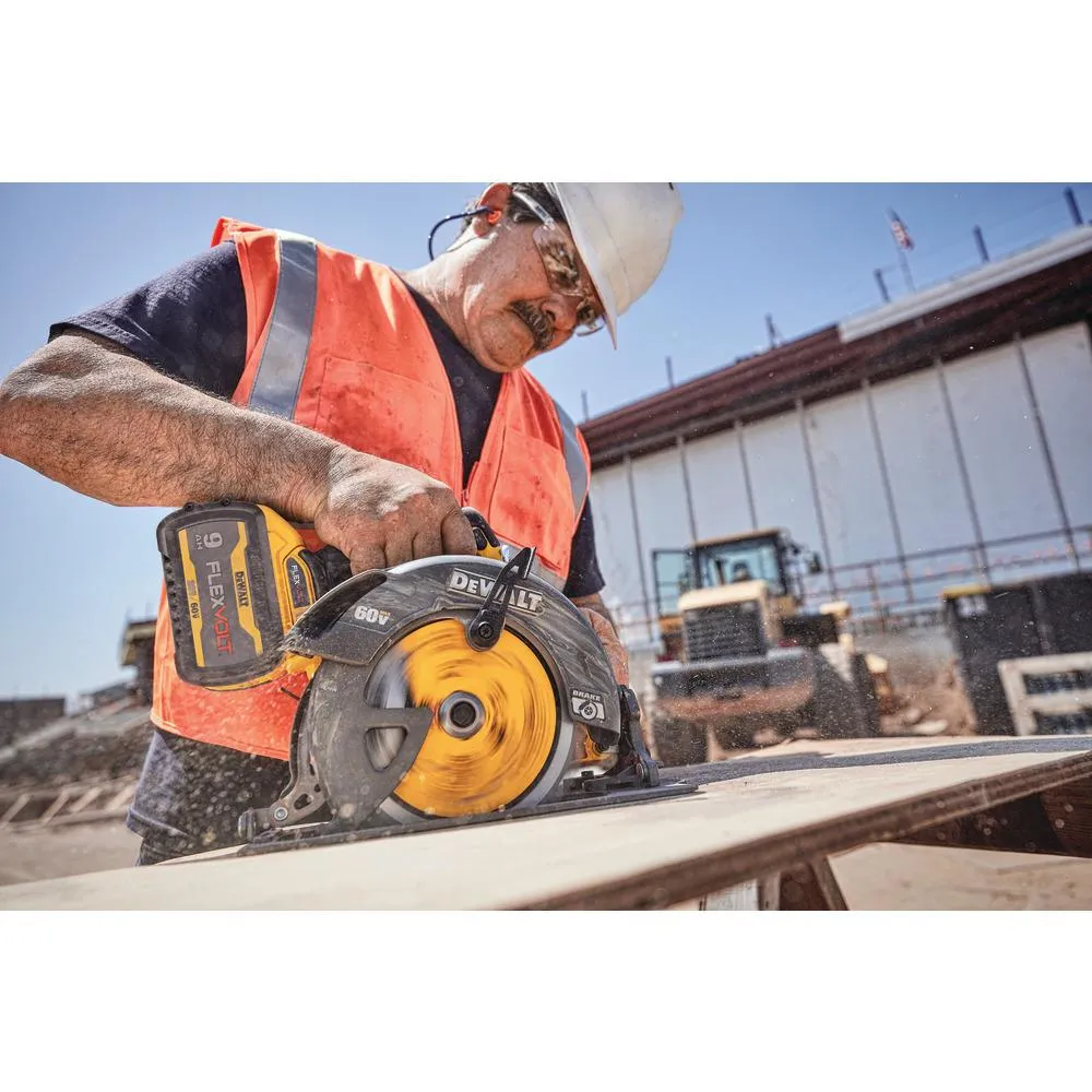 DEWALT FLEXVOLT 60-Volt MAX 7-1/4 in. Cordless Brushless Circular Saw (Tool-Only), photo 6 of 7