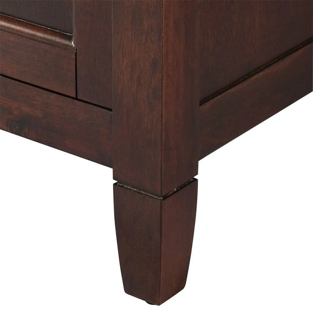 Ashburn 48 in. W Bath Vanity Cabinet Only in Mahogany, photo 3 of 26