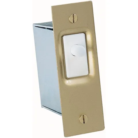 10 Amp Single-Pole AC/DC Push Button Door Switch (1-Pack)