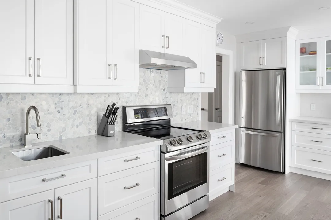 Satori 10-Pack Mixed White Marble 12-in x 12-in Honed Natural Stone Pebble Mosaic Floor and Wall Tile, photo 11 of 12