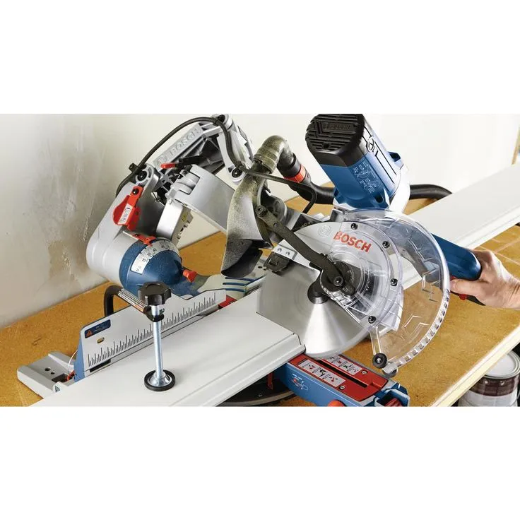 Bosch 15 Amp Corded 10 in. Dual-Bevel Sliding Glide Miter Saw with 60-Tooth Carbide Saw Blade, photo 5 of 5