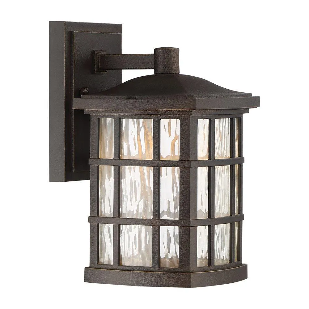 Quoizel Stonington 10-in H Palladian Bronze LED Outdoor Wall Light, photo 2 of 2