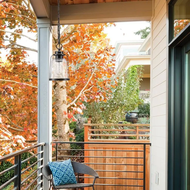 Globe Electric Roth 1-Light Oil Rubbed Bronze Outdoor Indoor Hanging Pendant, photo 2 of 6