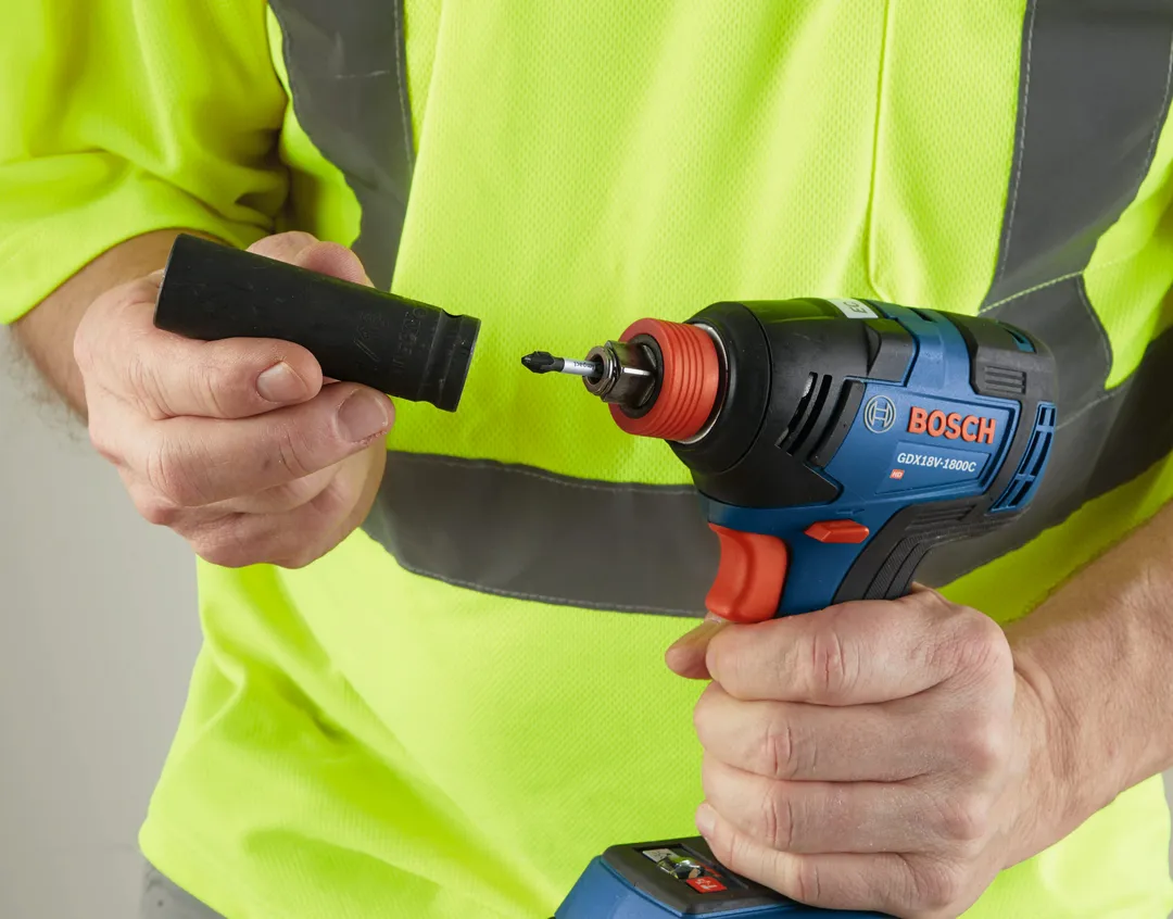 Bosch Freak CORE18V 1/2-in Two-In-One Brushless Cordless Impact Driver/Wrench Kit, Variable Speed, 4.0Ah Battery, Charger & Bag, photo 6 of 8