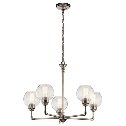 Niles 5-Light Antique Pewter Chandelier