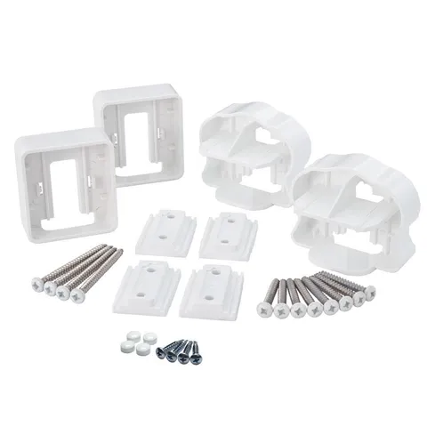 White Composite Railing Connector