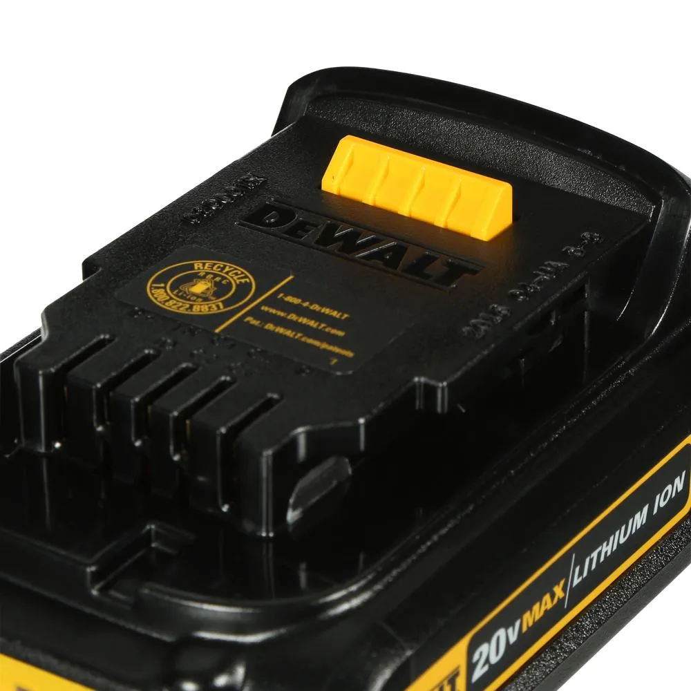 DEWALT 20-Volt MAX Compact Lithium-Ion 1.5Ah Battery Pack, photo 5 of 29