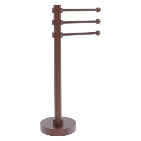 Antique Copper Freestanding Towel Rack