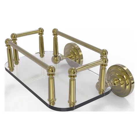 Que New Unlacquered Brass Wall Mount Towel Rack