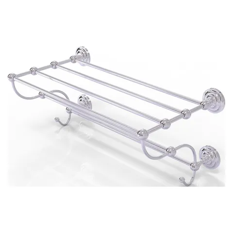 Prestige Que New 24-in Train Rack Towel Shelf – Polished Chrome